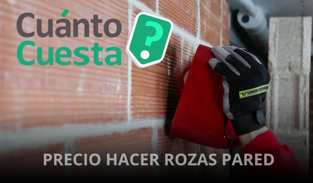 PRECIO HACER ROZAS PARED