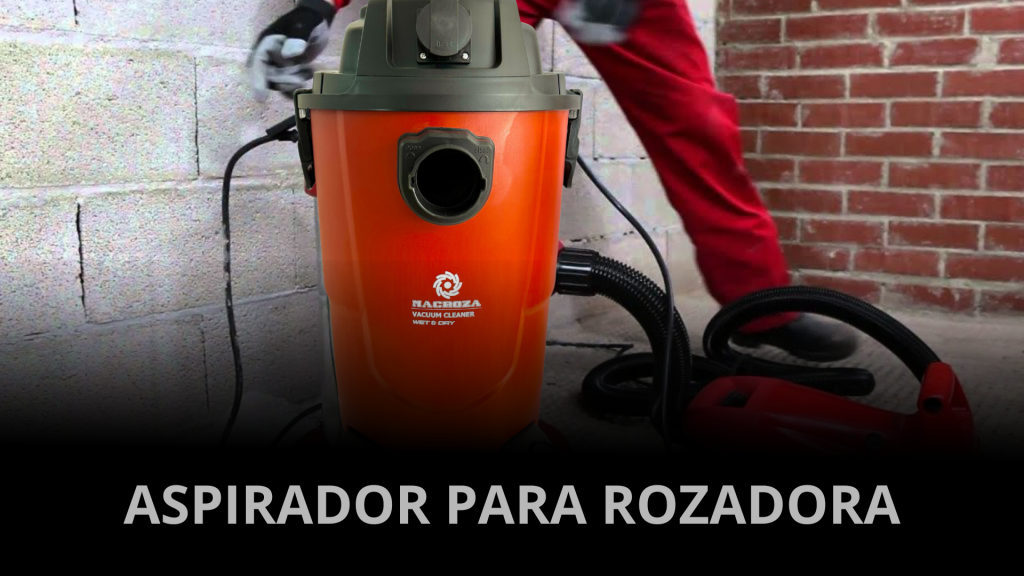 aspirador de alta potencia para rozadora